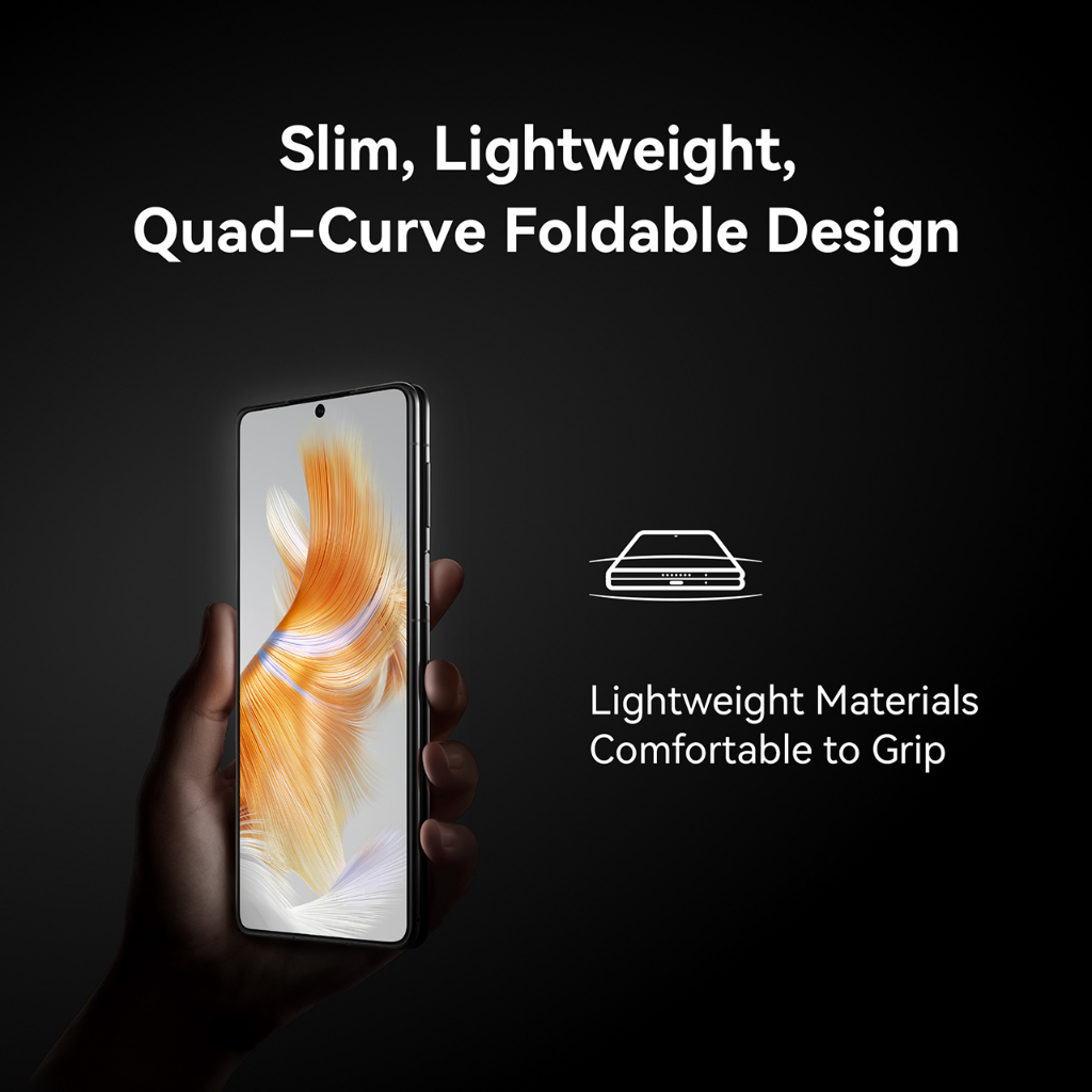 HUAWEI Mate X3 Smartphone | 12GB + 512GB | Slim, Lightweight Quad-Curve Foldable Design | Durable Kunlun Glass