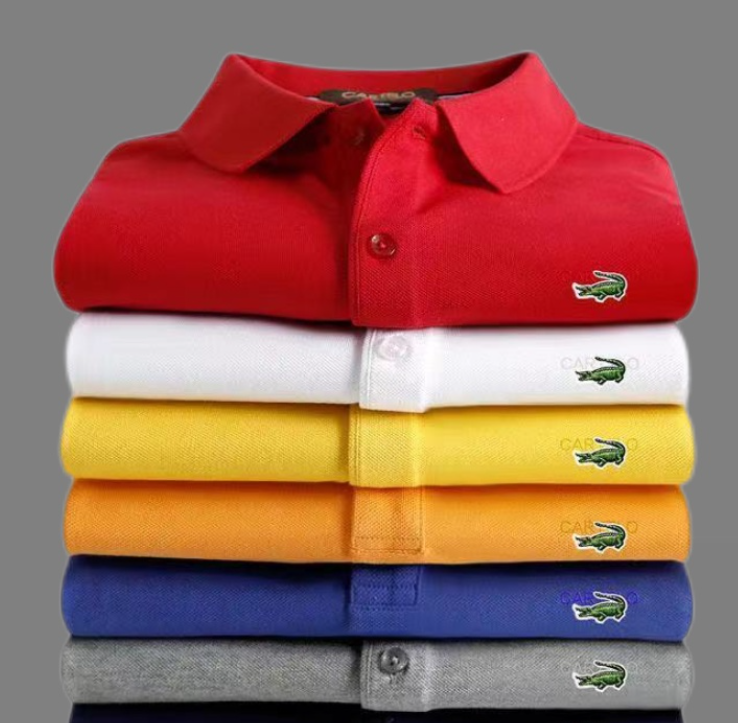 Share:   Favorite (301) [Lowest Price] POLO Shirt Men [M-6XL Plus Size Clothes] T-Shirt Short-Sleeved Top Lapel Fashion Business Casual Embroidered Summer Men's
